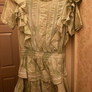 Love Shack Fancy Ruffle Mini Dress